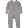 COPENHAGEN COLORS Grey Mel Pointelle Heart Full Body