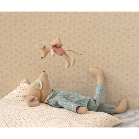 Maileg Fe Mus, Little - Rosa