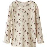 Lil'Atelier Turtledove Nmflavo Egi Ls Slim Topp Lil