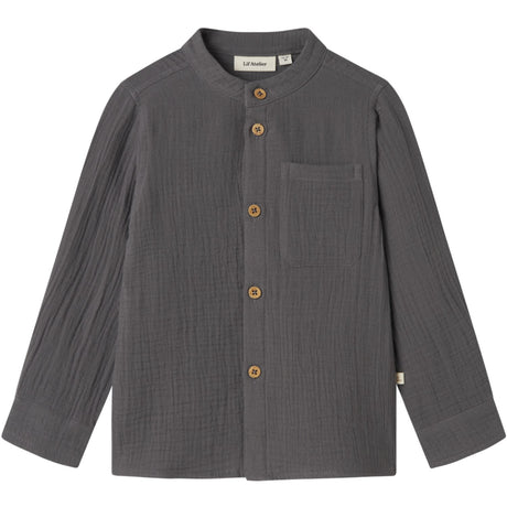 Lil'Atelier Poppy Seed Nmmloros Ls Skjorta Lil