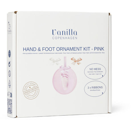 Vanilla COPENHAGEN Pink Hand & Foot Clay Kit