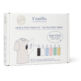 Vanilla COPENHAGEN Multi Tyg Paint Spray Hand & Foot Print Kit