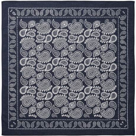 Mads Nørgaard Parisian Night Soft Bomull Paisley Halsduk Solid