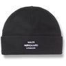 Mads Nørgaard Black Isak Ambas Logo Beanie