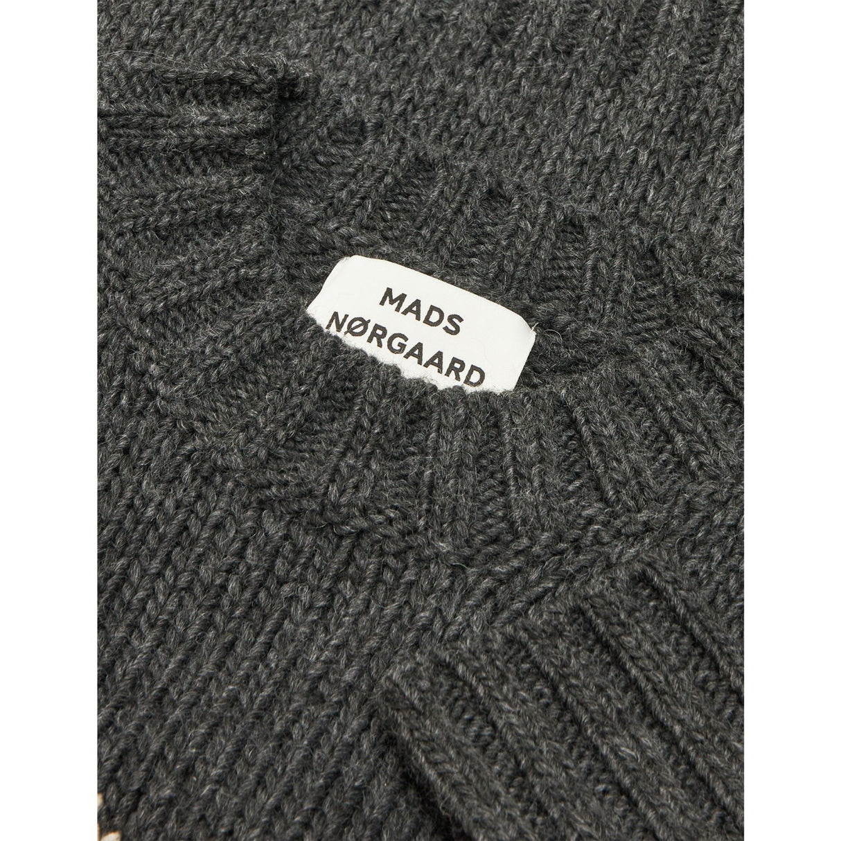 Mads Nørgaard Charcoal Melange/Nature Melang Crash Tilonina Sweater