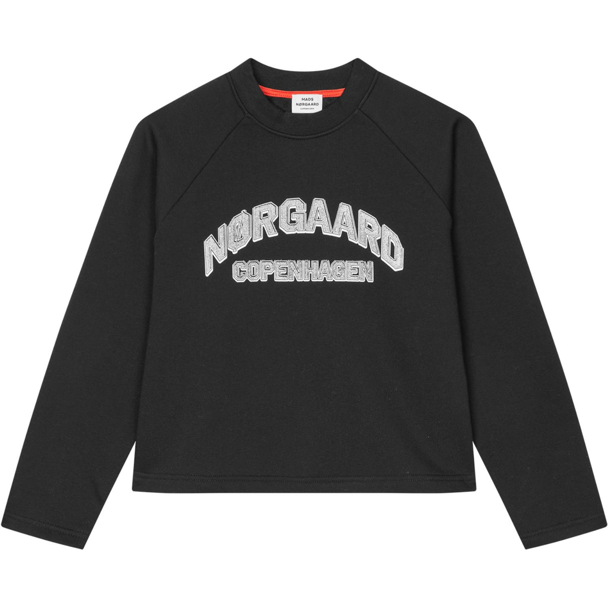 Mads Nørgaard Jet Black Mix Sweat Alia Sweatshirt