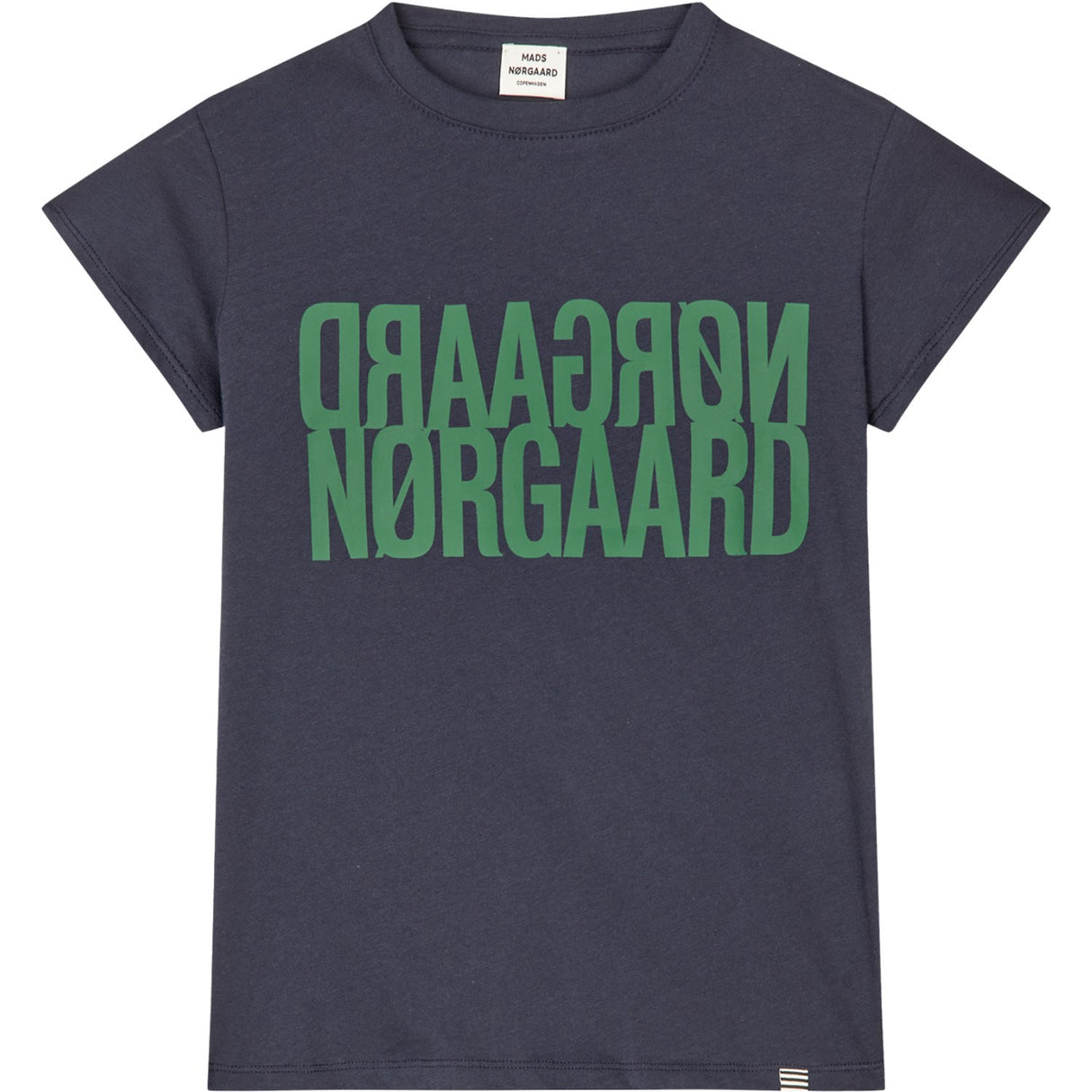 Mads Nørgaard Parisian Night Single Bomull Tuvina Logo Tee