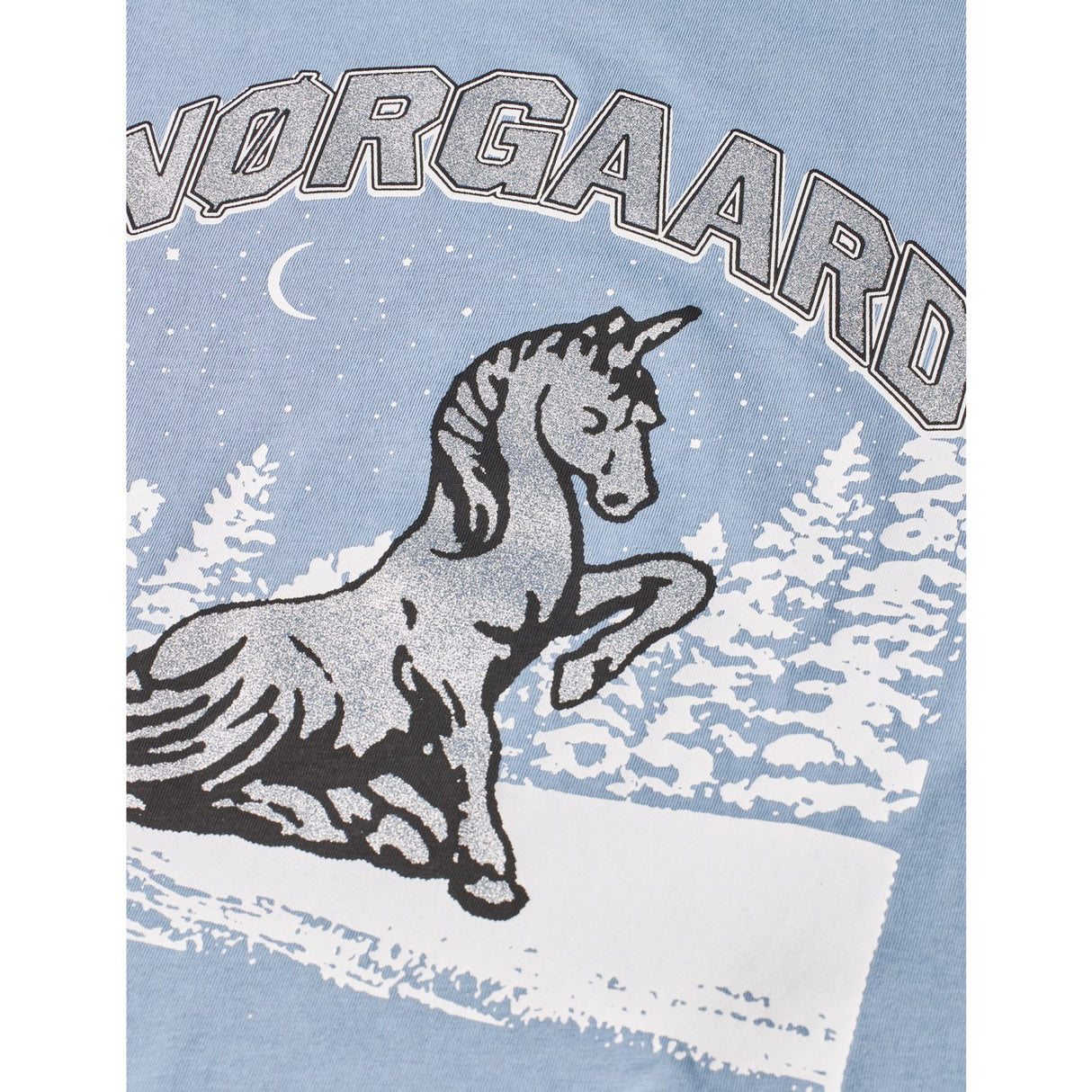 Mads Nørgaard Faded Denim Single Bomull Tuvina Tee