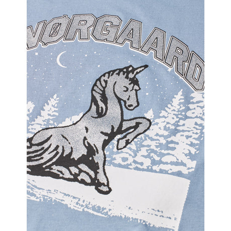 Mads Nørgaard Faded Denim Single Bomull Tuvina Tee