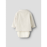 Lil'Atelier Turtledove Sepia Tint Nbmfelixo Ls Body Skjorta Lil