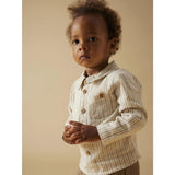 Lil'Atelier Turtledove Sepia Tint Nbmfelixo Ls Body Skjorta Lil