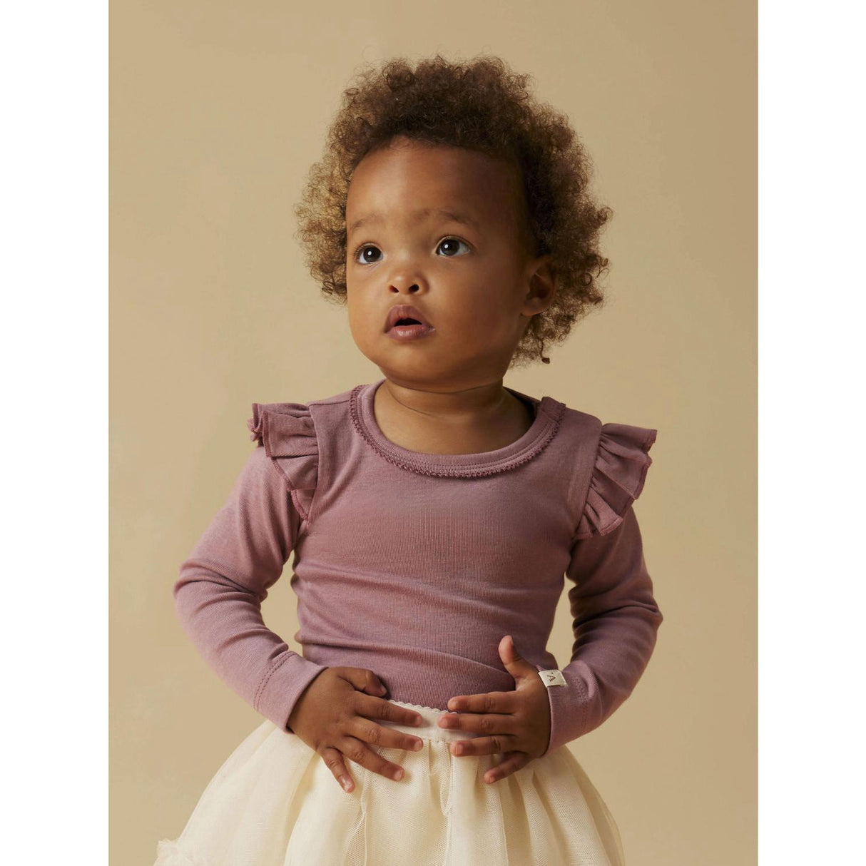 Lil'Atelier Nostalgia Rose Nbflayo Sev Ls Slim Body Solid Lil