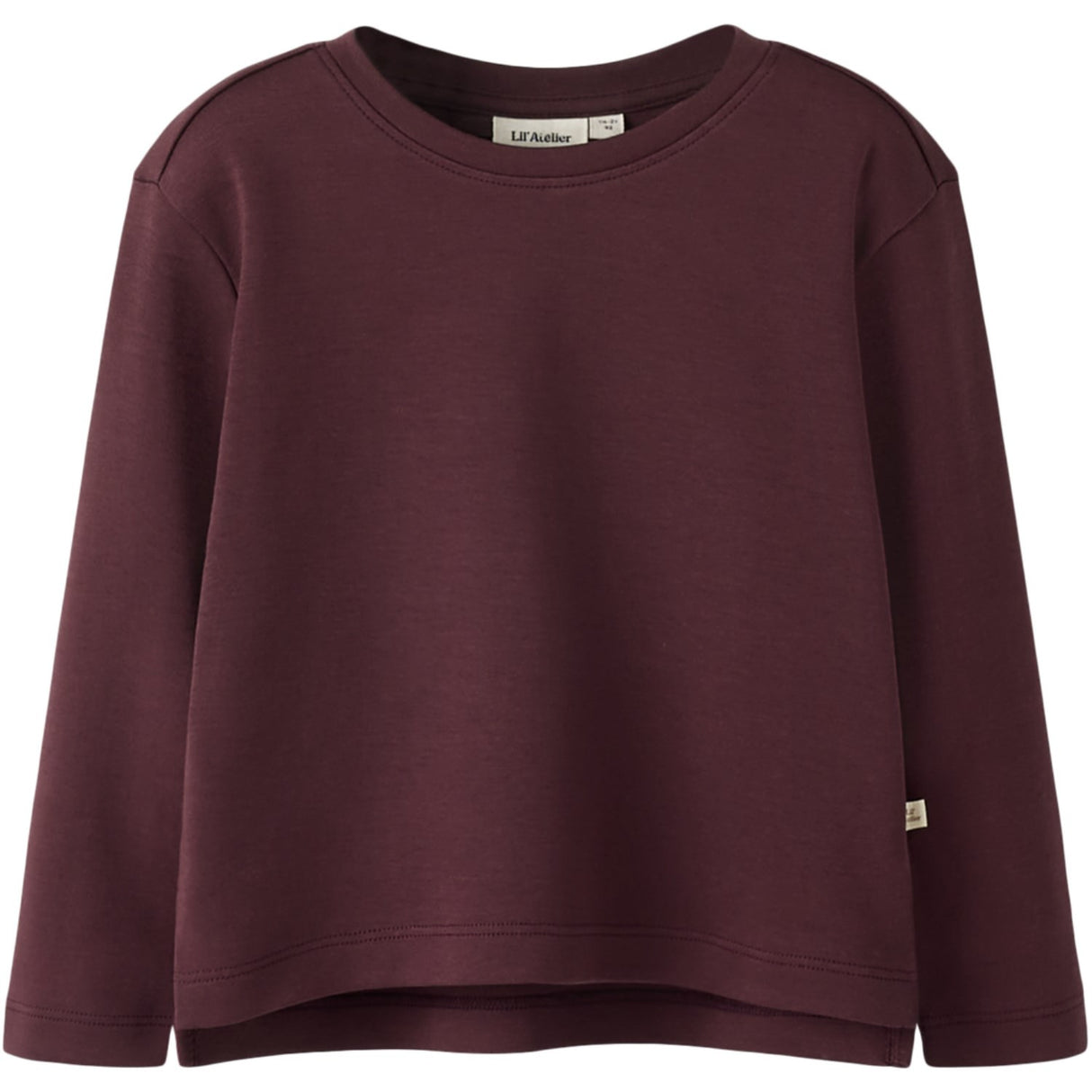 Lil'Atelier Catawba Grape Nmflimia Ls Loose Topp Solid Lil