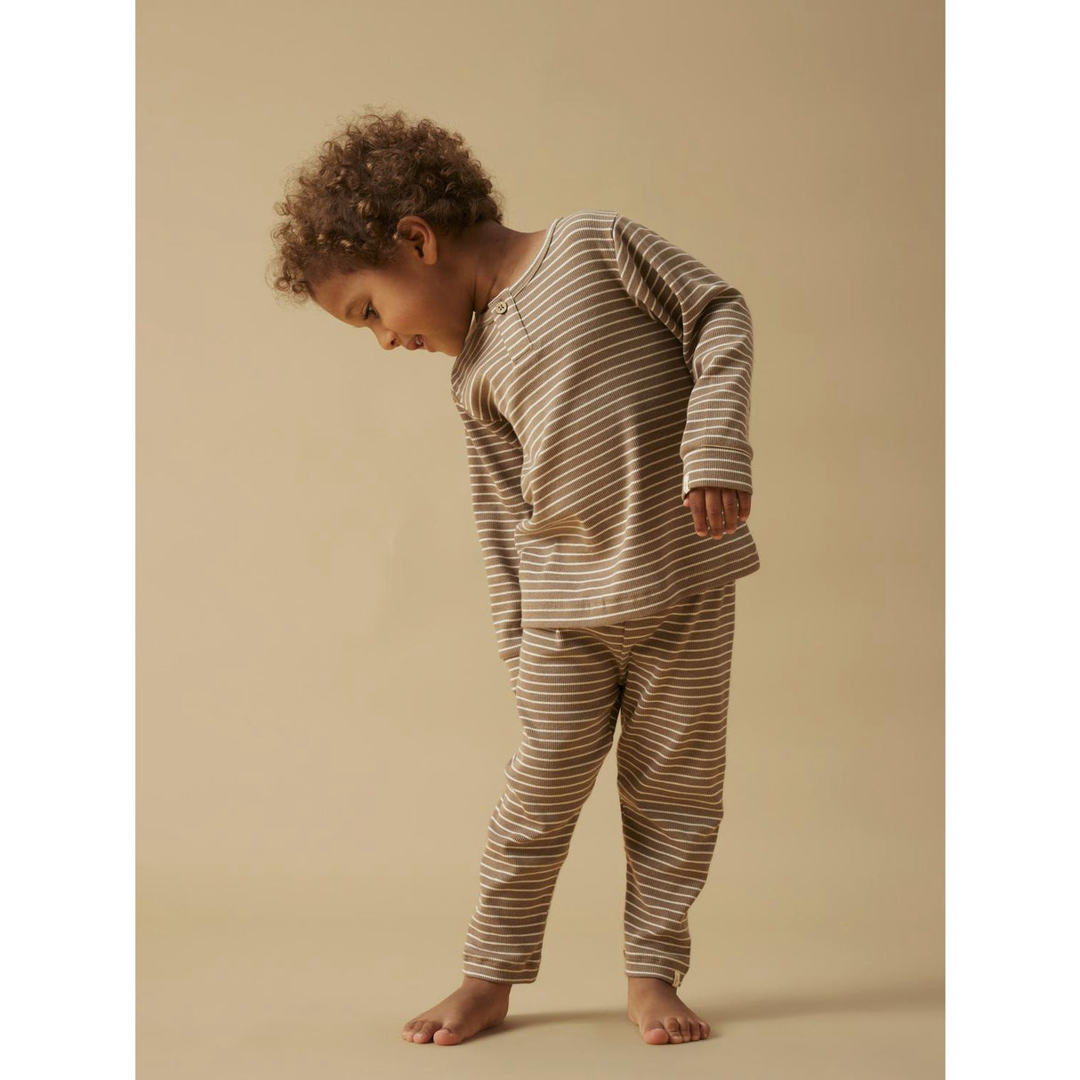 Lil'Atelier Sepia Tint Turtledove Nmmgago Ls Night Sett Lil