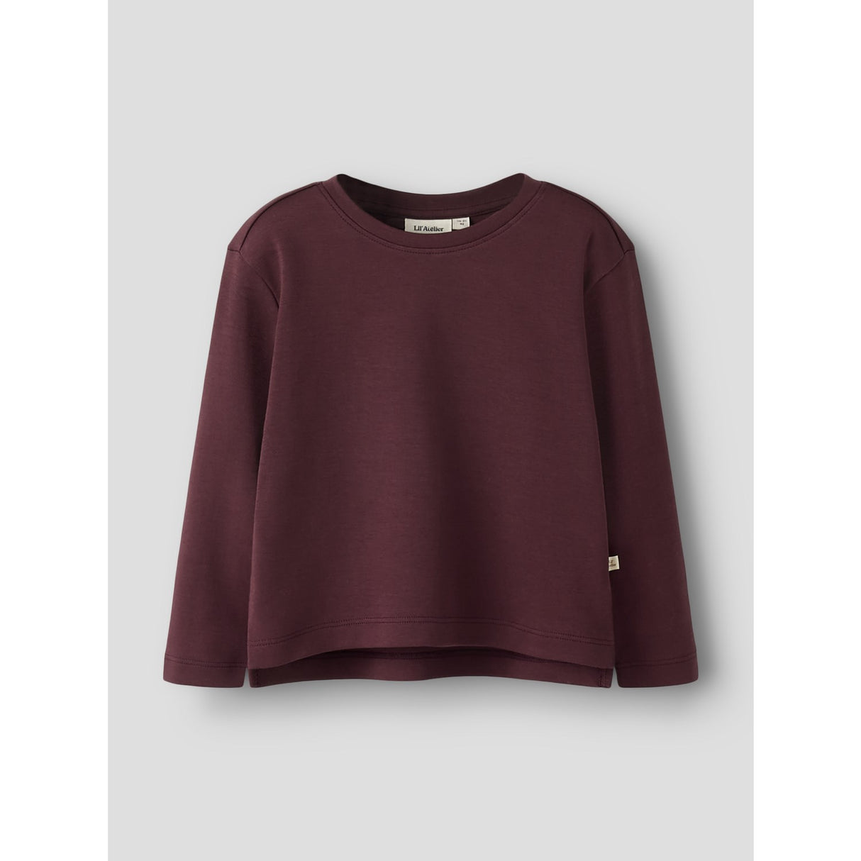 Lil'Atelier Catawba Grape Nmflimia Ls Loose Topp Solid Lil