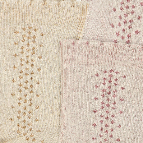 Minymo Burnished Lilac Ankle Strumpo Solid 2-Pack