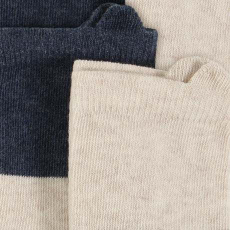 Minymo Blue Nights Strumpor W. 3D Effect (2-Pack)