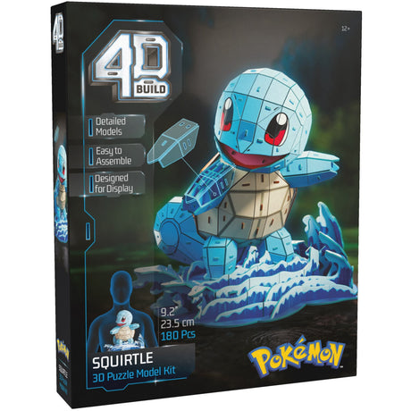4D PUZZLES Pokemon 30 Cm Squirtle