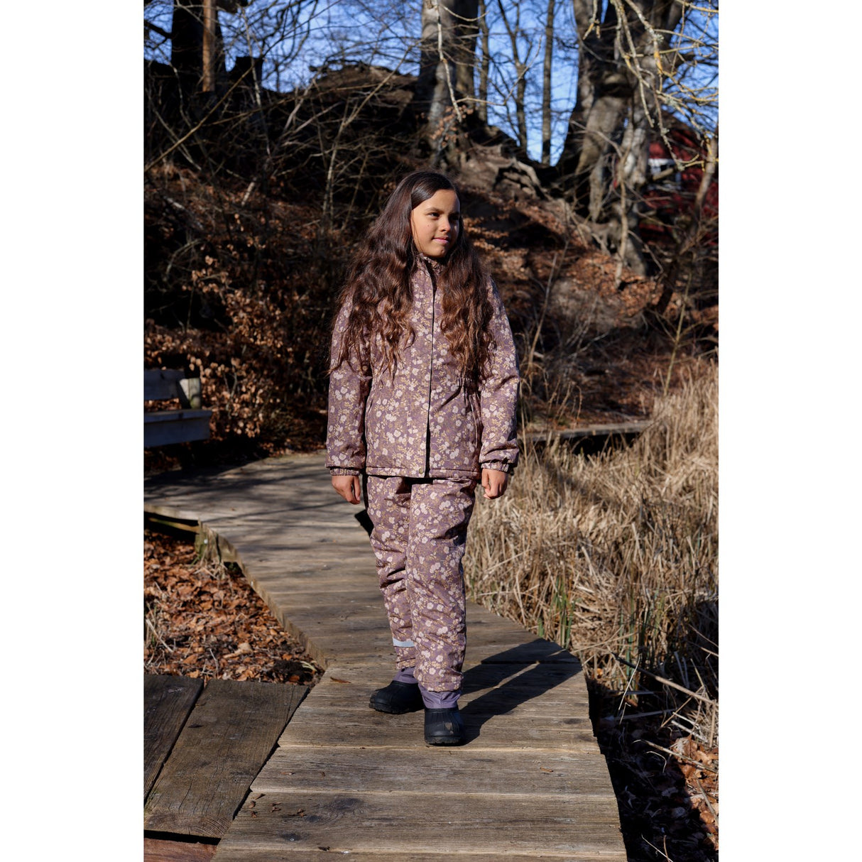 Mikk-Line Sparrow Winter Jacka Waist AOP