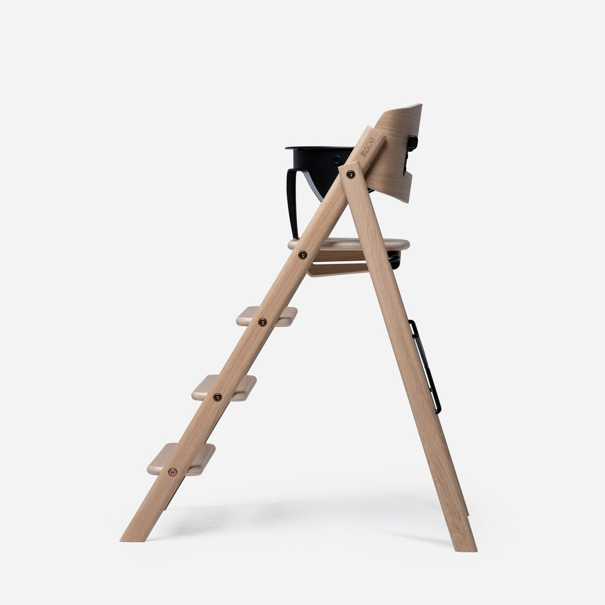 KAOS Charcoal Black KLAPP® Safety Rail & Tray