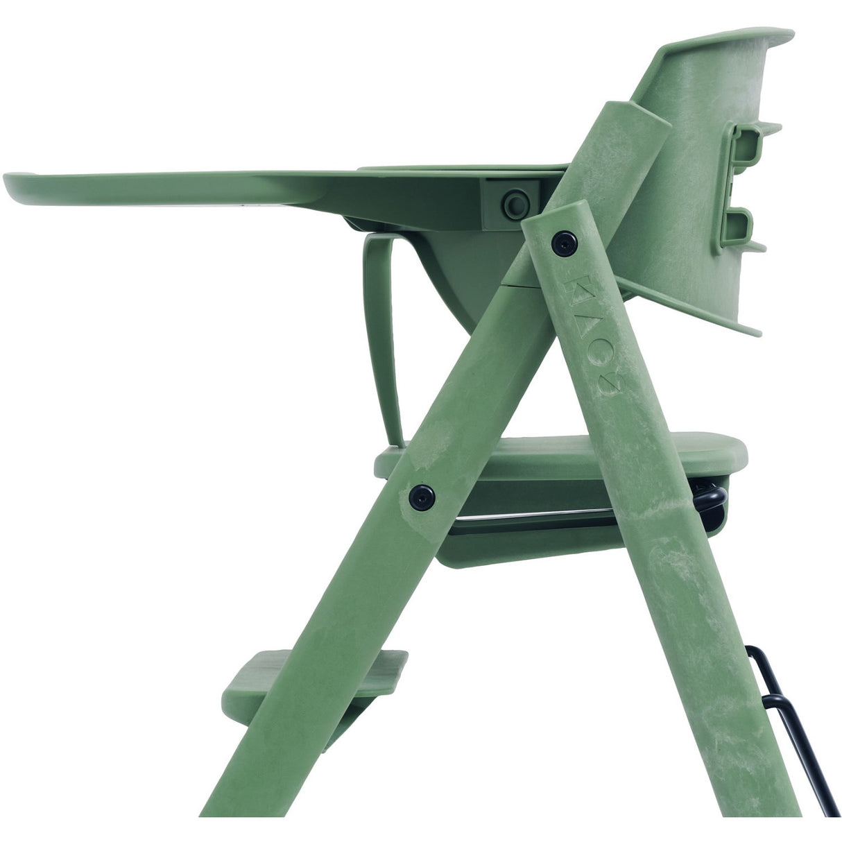 KAOS Mineral Green KLAPP® Safety Rail & Tray