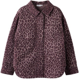 Name It Burgundy Leo Nkfleo Twill Shacket 4002-Td