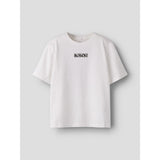 Name It Cloud Dancer Nkfregitze Ss Nreg Topp