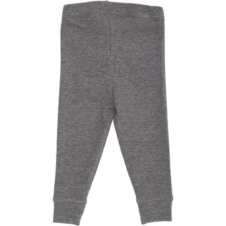 COPENHAGEN COLORS Grey Mel. Modal Rib Leggings
