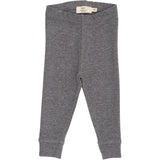 COPENHAGEN COLORS Grey Mel. Modal Rib Leggings