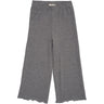 COPENHAGEN COLORS Grey Mel Modal Rib Wide Byxor