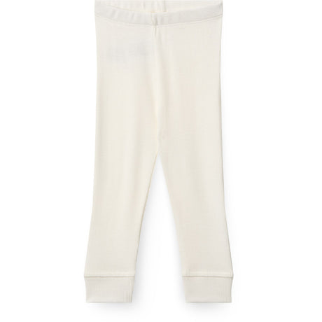 COPENHAGEN COLORS Cream Modal Rib Leggings