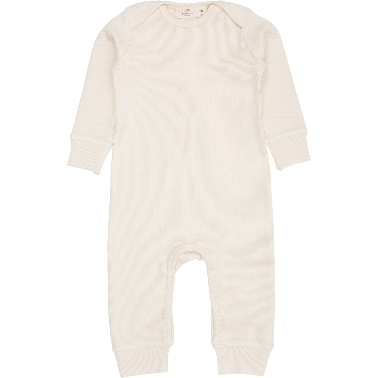 COPENHAGEN COLORS Cream Modal Full Body Romper