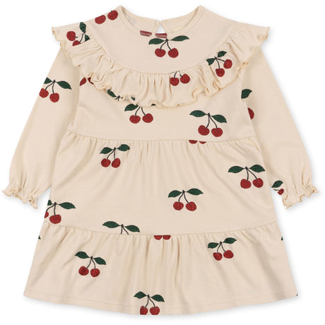 Konges Sløjd Ma Grande Cerise Glitter Malli Glitter Klänning GOTS