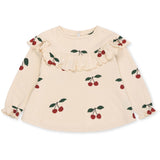 Konges Sløjd Ma Grande Cerise Glitter Malli Glitter Blus GOTS