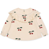 Konges Sløjd Ma Grande Cerise Glitter Malli Glitter Blus GOTS