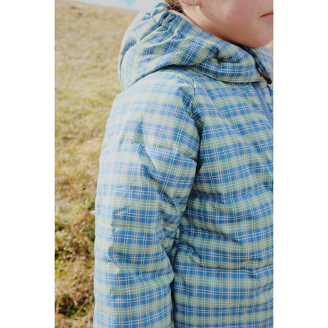Konges Sløjd Laurel Blue Check Nuka Deux Jacka Grs
