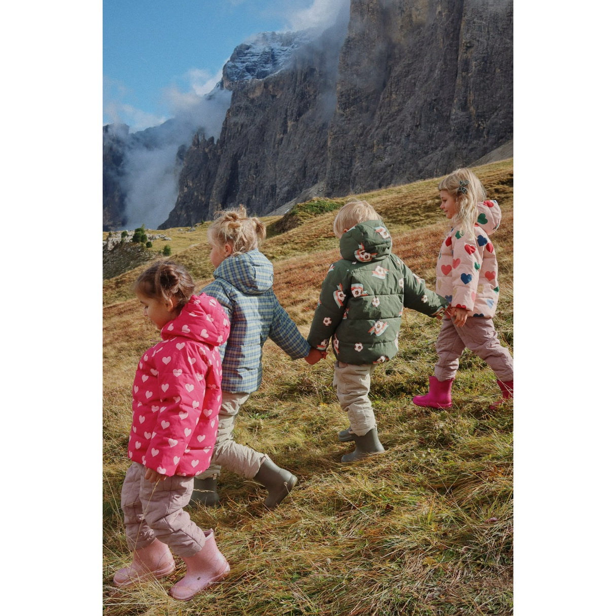 Konges Sløjd Laurel Blue Check Nuka Deux Jacka Grs