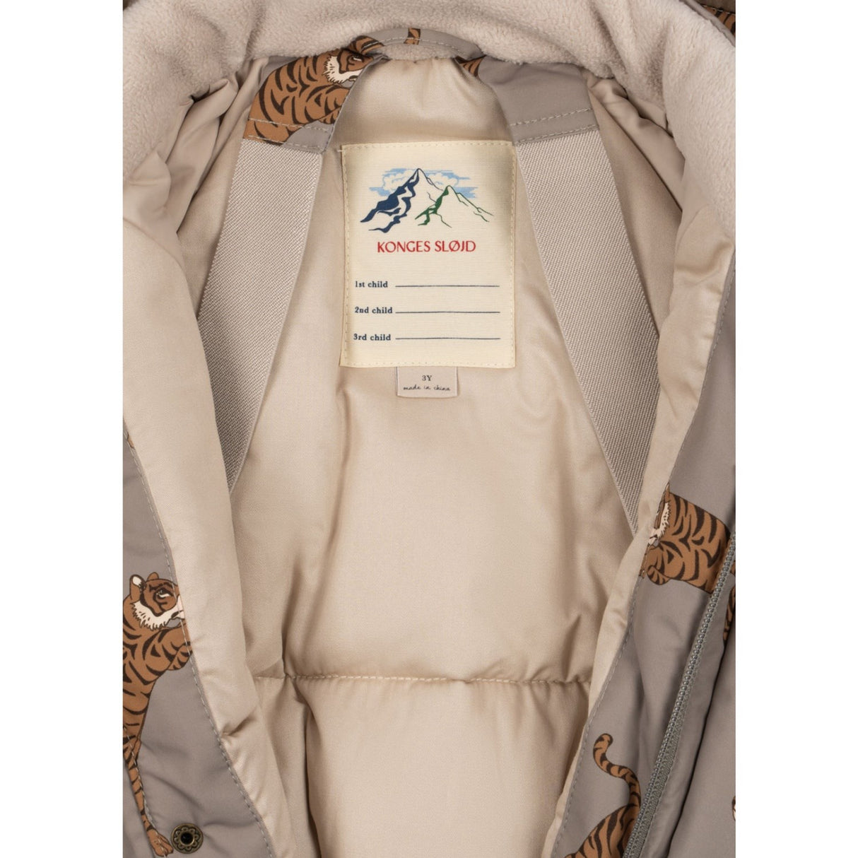 Konges Sløjd Tiger Oak Nohr Flygdräkt Print