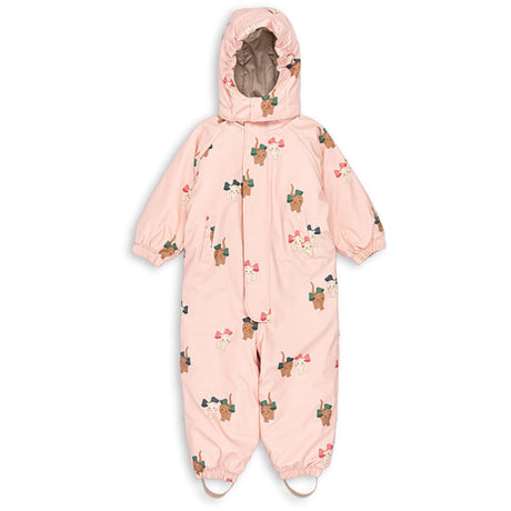 Konges Sløjd Bow Kitty Pink Rain Snowsuit