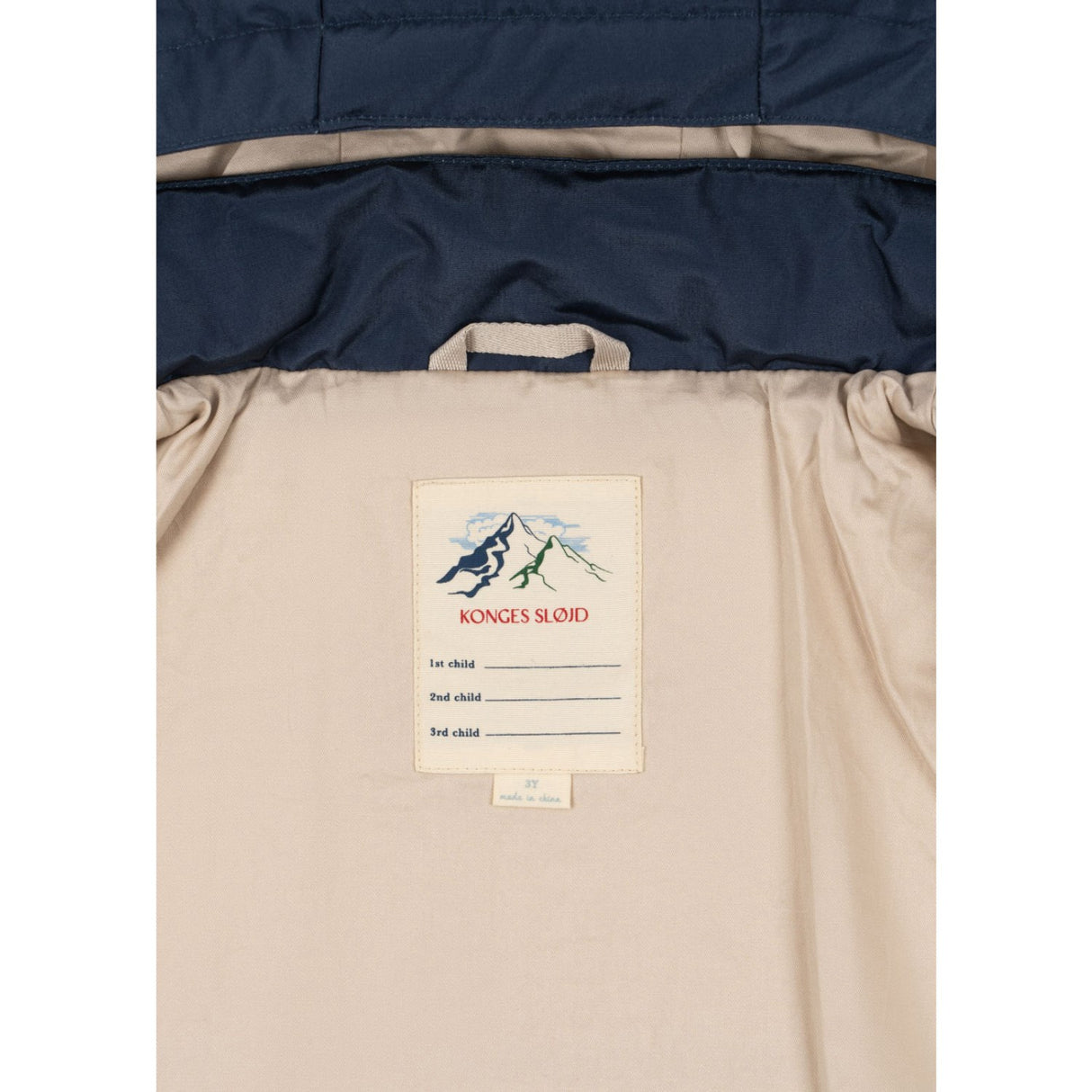 Konges Sløjd Mood Indigo Magnum Down Jacka Solid Grs