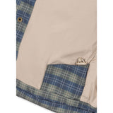 Konges Sløjd Laurel Blue Check Magnum Down Jacka Print Grs