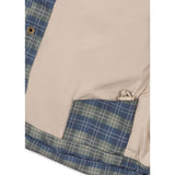 Konges Sløjd Laurel Blue Check Magnum Down Jacka Print Grs