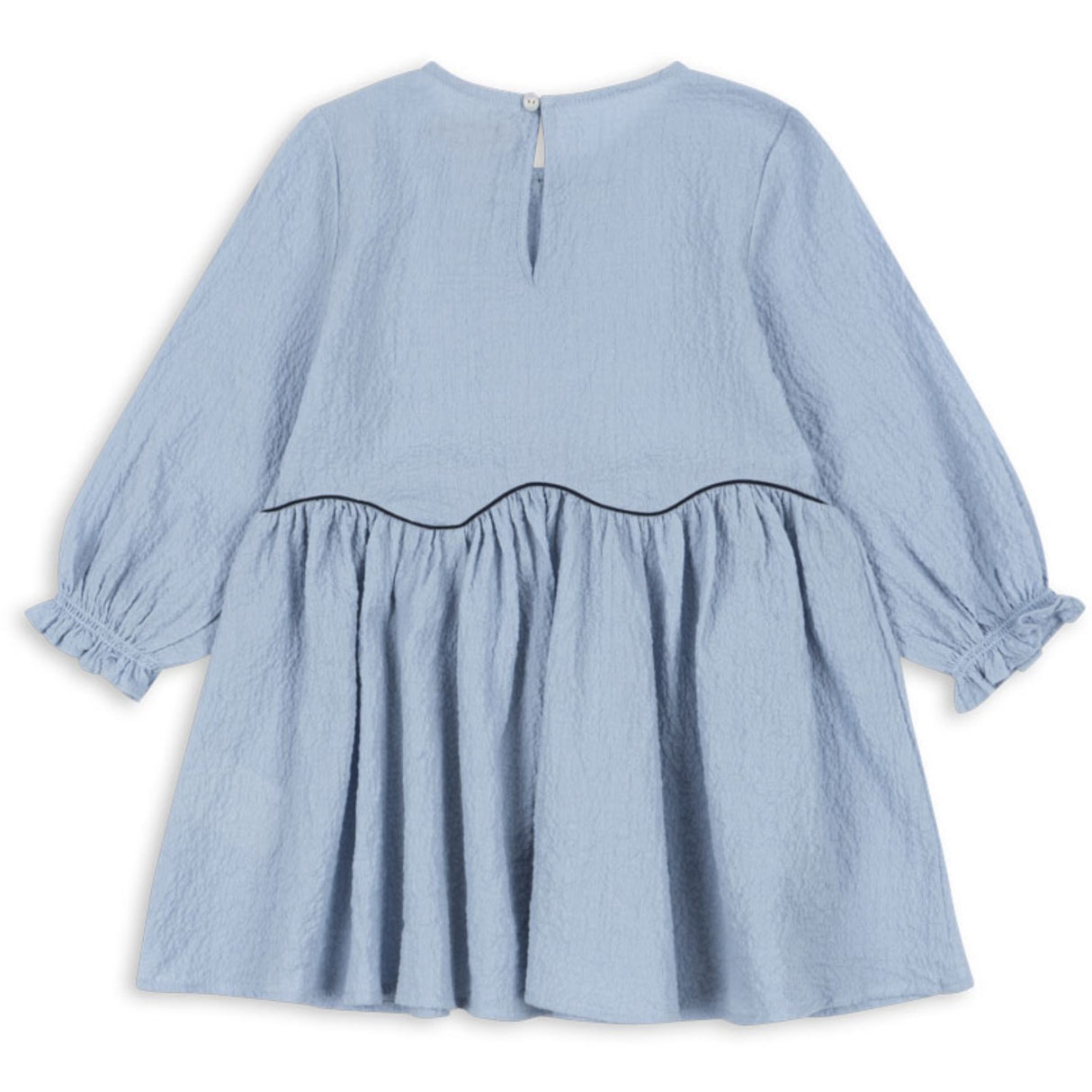 Konges Sløjd Blue Fog Ava Klänning GOTS