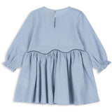 Konges Sløjd Blue Fog Ava Klänning GOTS