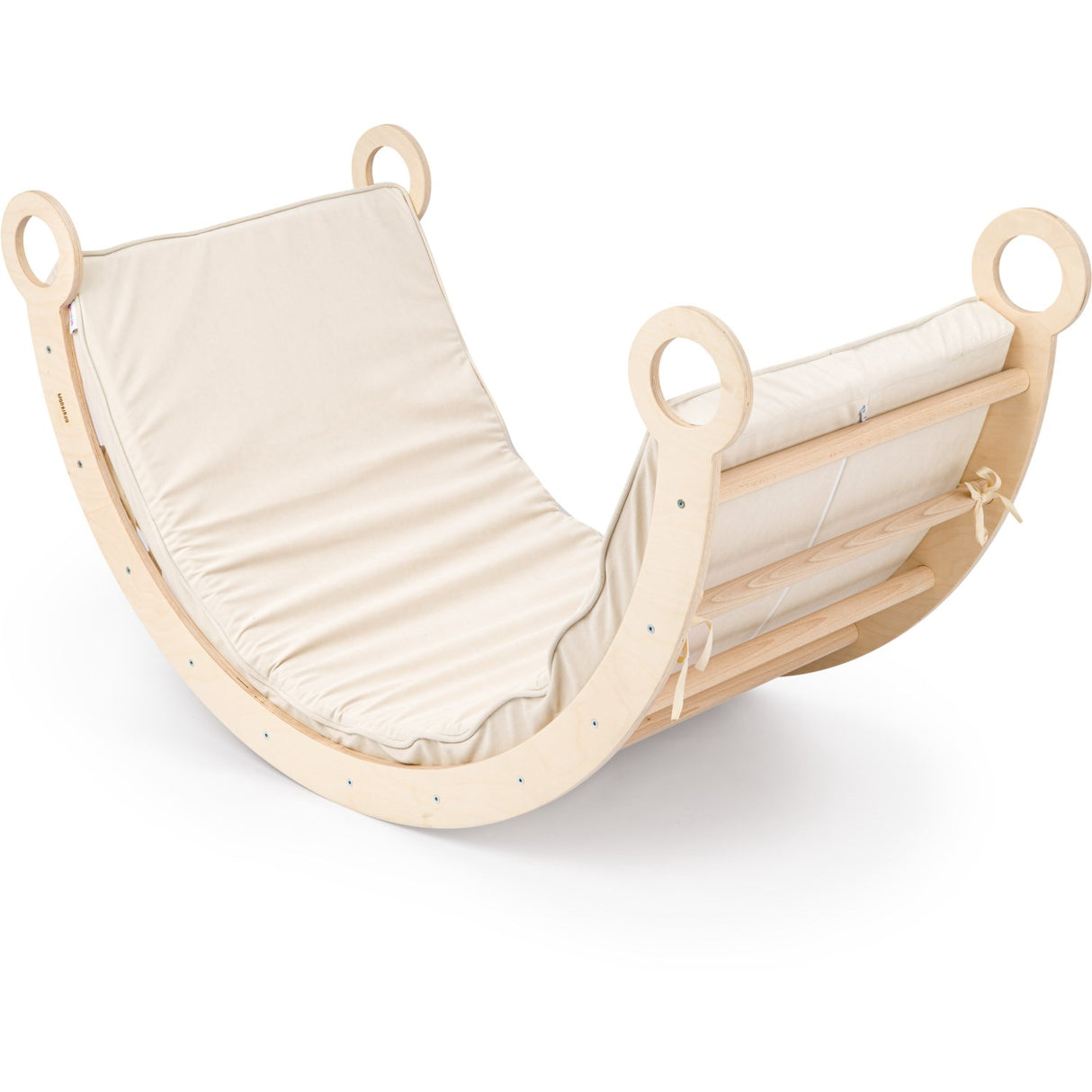 Woobiboo Natural Montessori Rocker Med Beige Madras XL