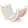 Woobiboo Natural Montessori Rocker Med Gray Madras XL