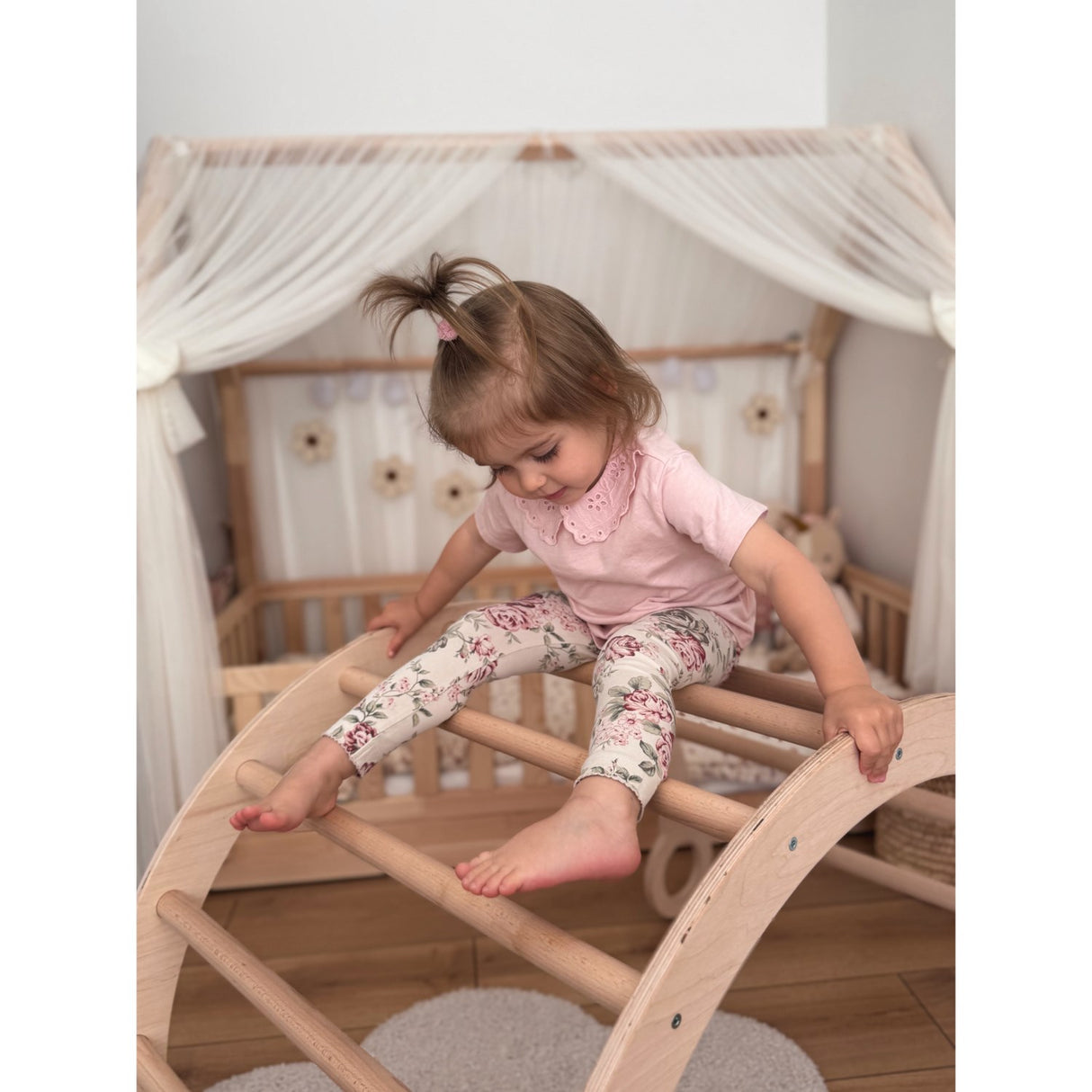Woobiboo Natural Montessori Wooden Rocker M