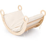 Woobiboo Natural Montessori Rocker Med Beige Madras M