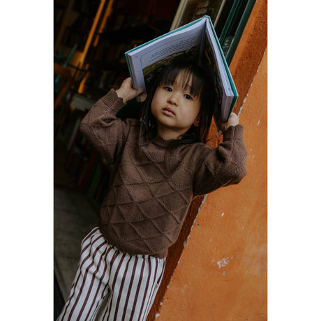 Fliink Coffee Bean Emily Stickad Pullover