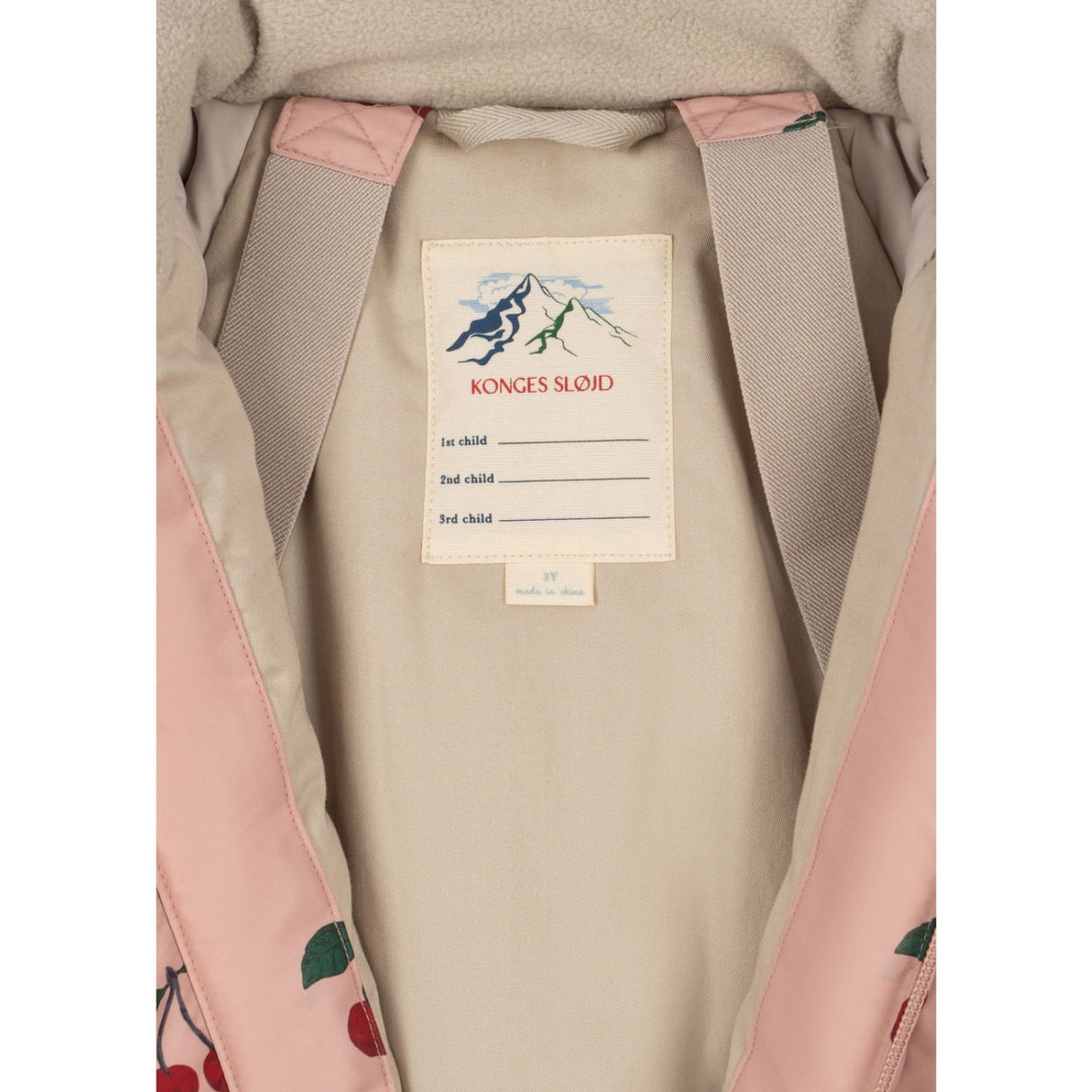 Konges Sløjd Ma Grande Cerise Blush Award Flygdräkt Grs